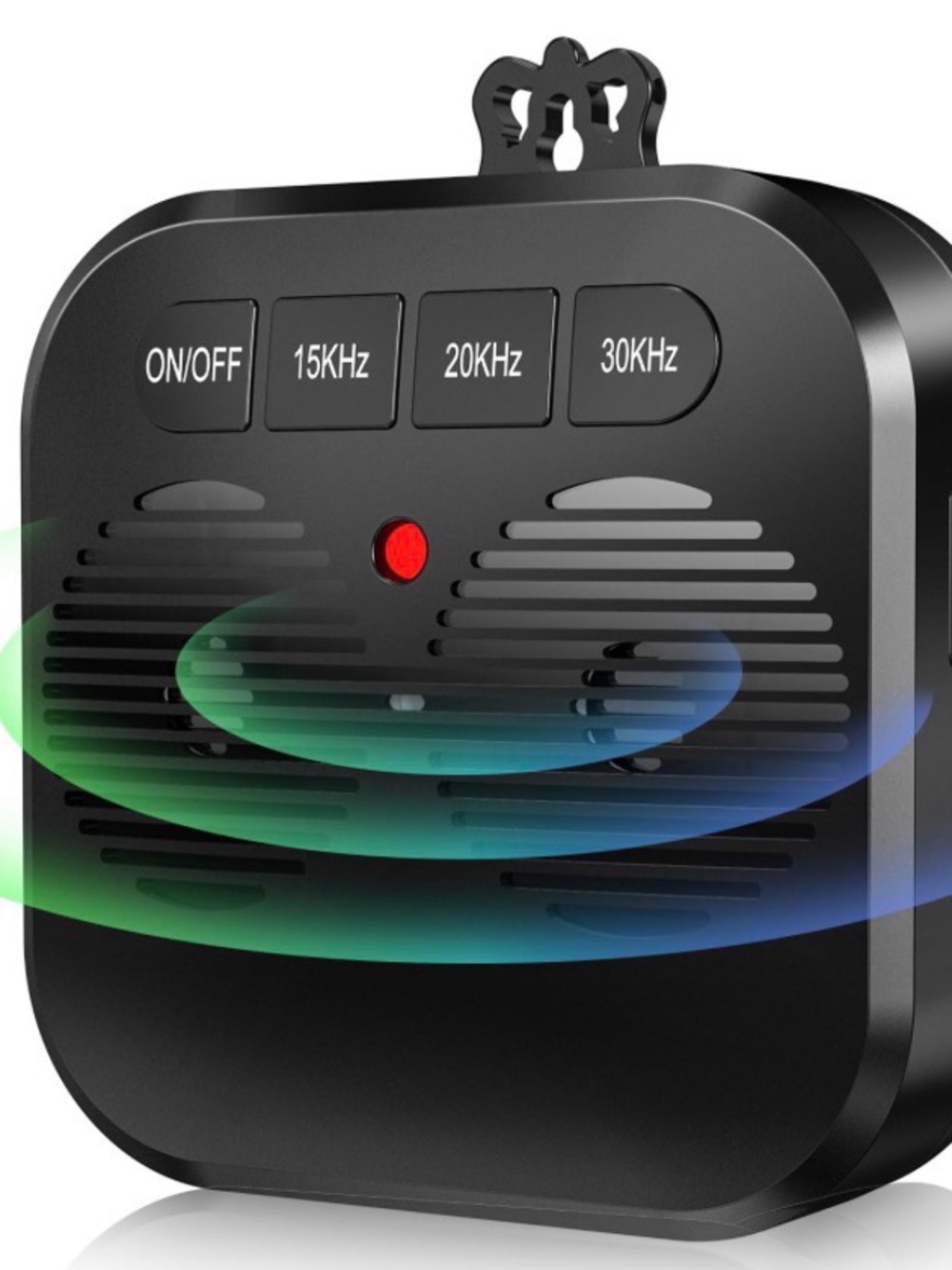 Ultrasonic Portable Pest Repeller Speaker - Black